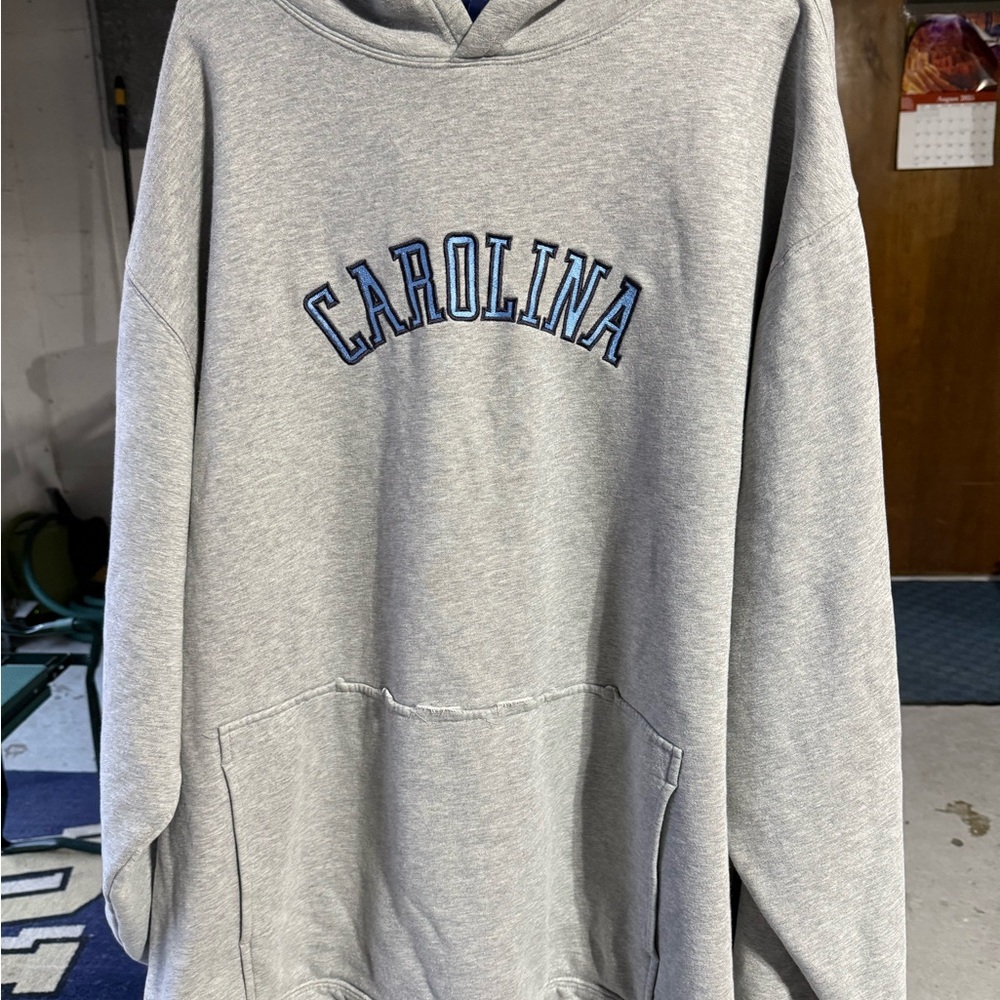 Carolina Heather Gray Hoodie